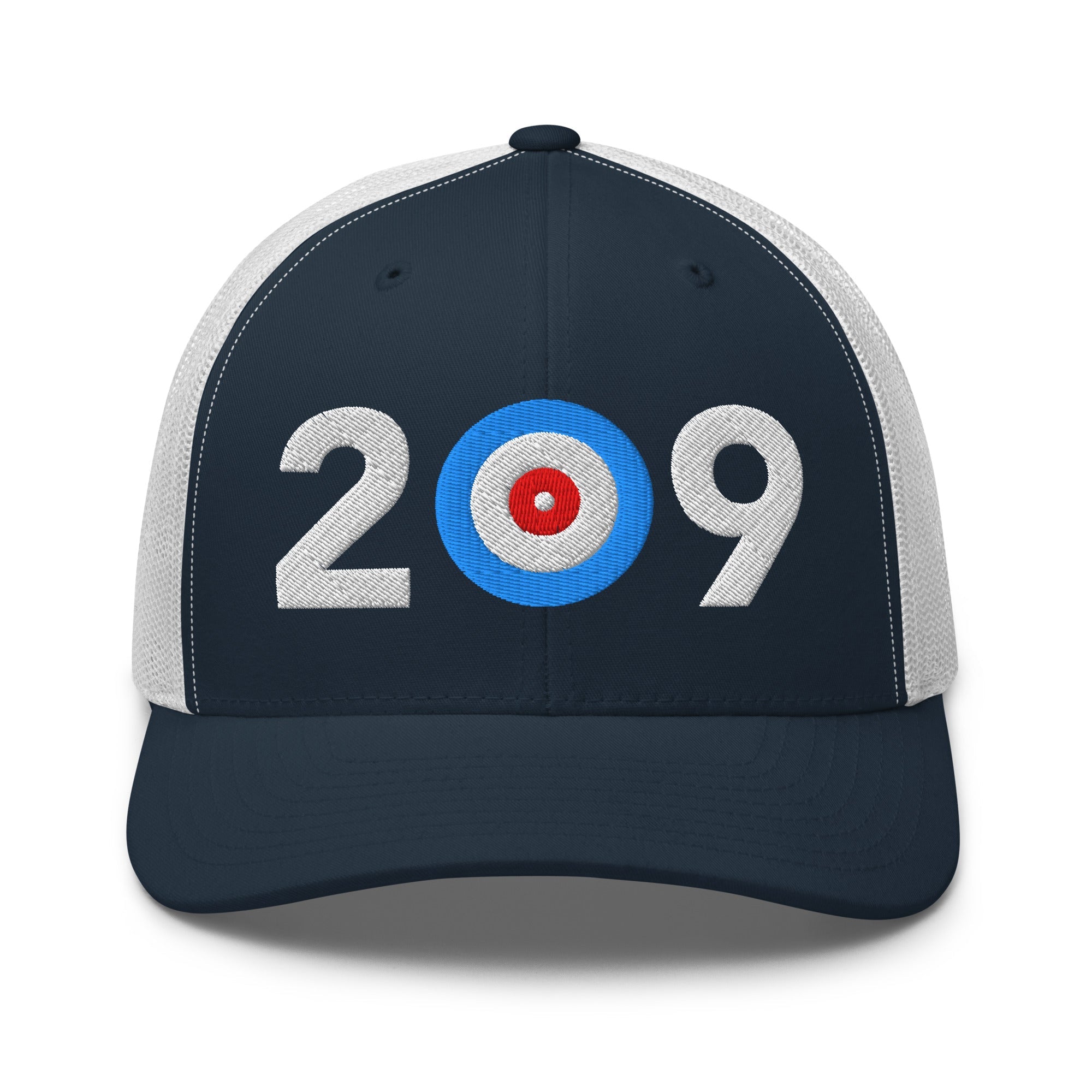 209 AREA CODE - CALIFORNIA Trucker Cap - Broomfitters