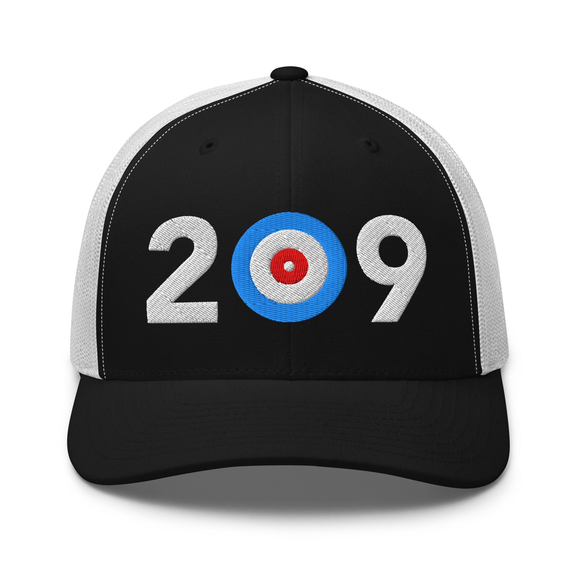 209 AREA CODE - CALIFORNIA Trucker Cap - Broomfitters