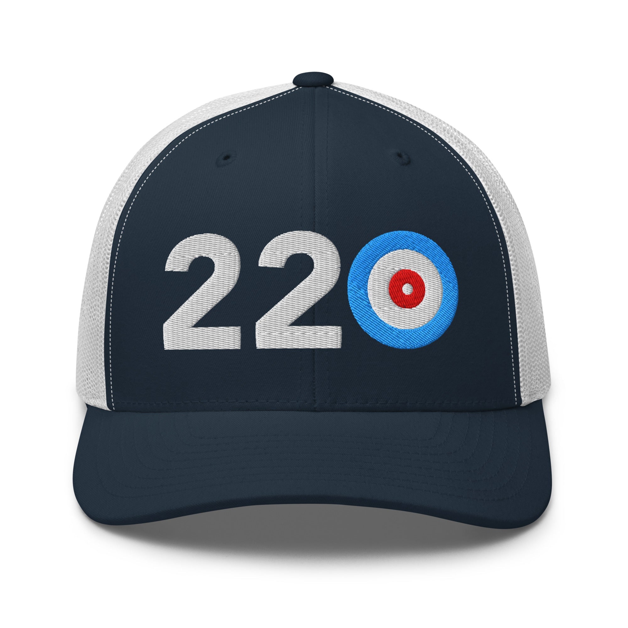 220 AREA CODE - OHIO TRUCKER CAP - Broomfitters