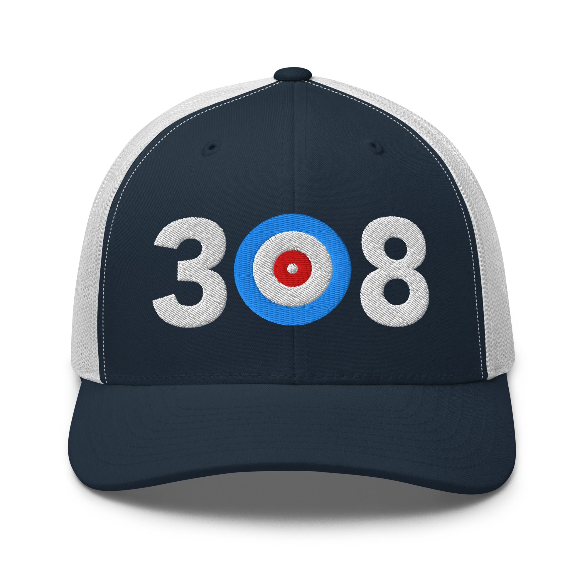 308 AREA CODE - NEBRASKA TRUCKER CAP - Broomfitters
