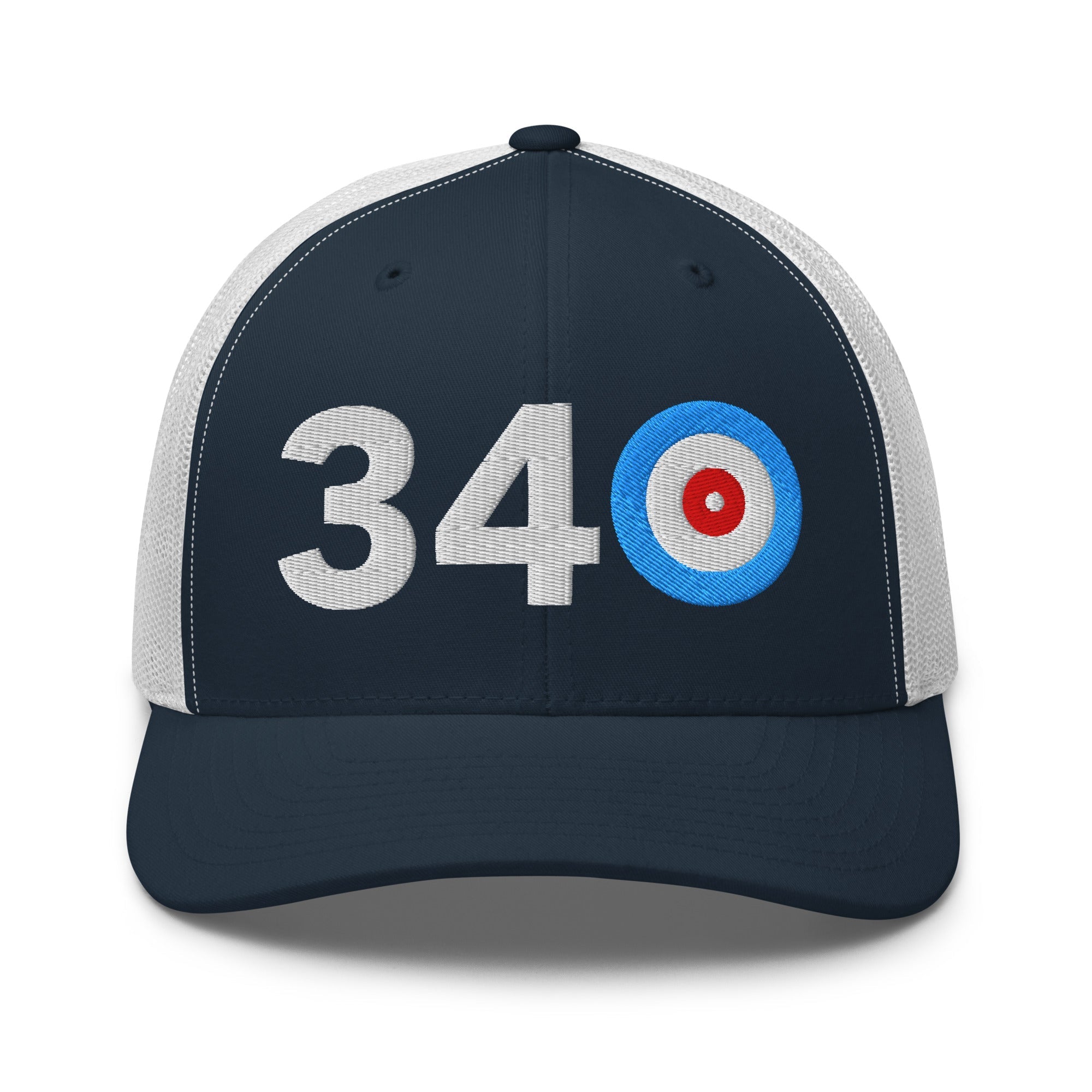 340 AREA CODE - U.S. VIRGIN ISLANDS TRUCKER CAP - Broomfitters