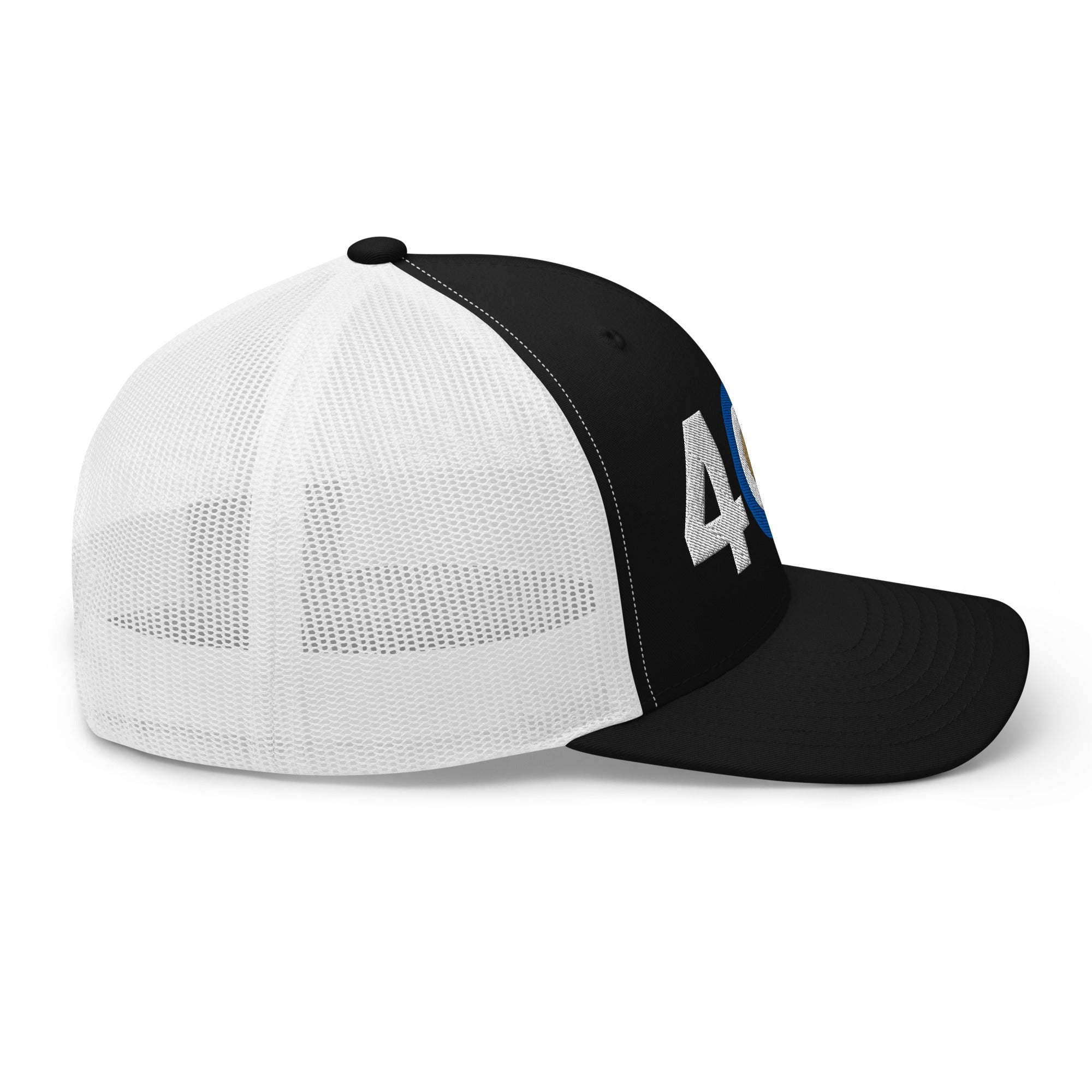 406 area code Montana - Last Chance Curling Trucker Cap - Broomfitters