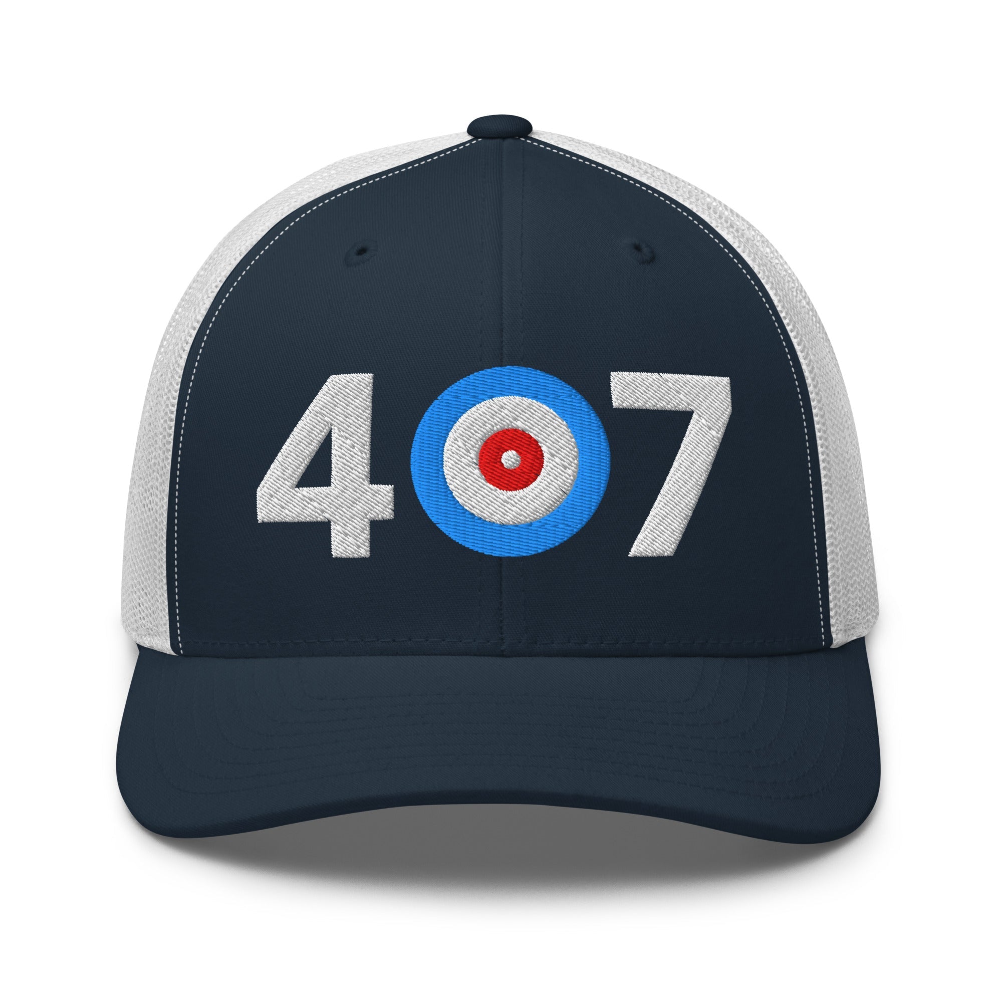 407 Area Code - Florida Trucker Cap - Broomfitters
