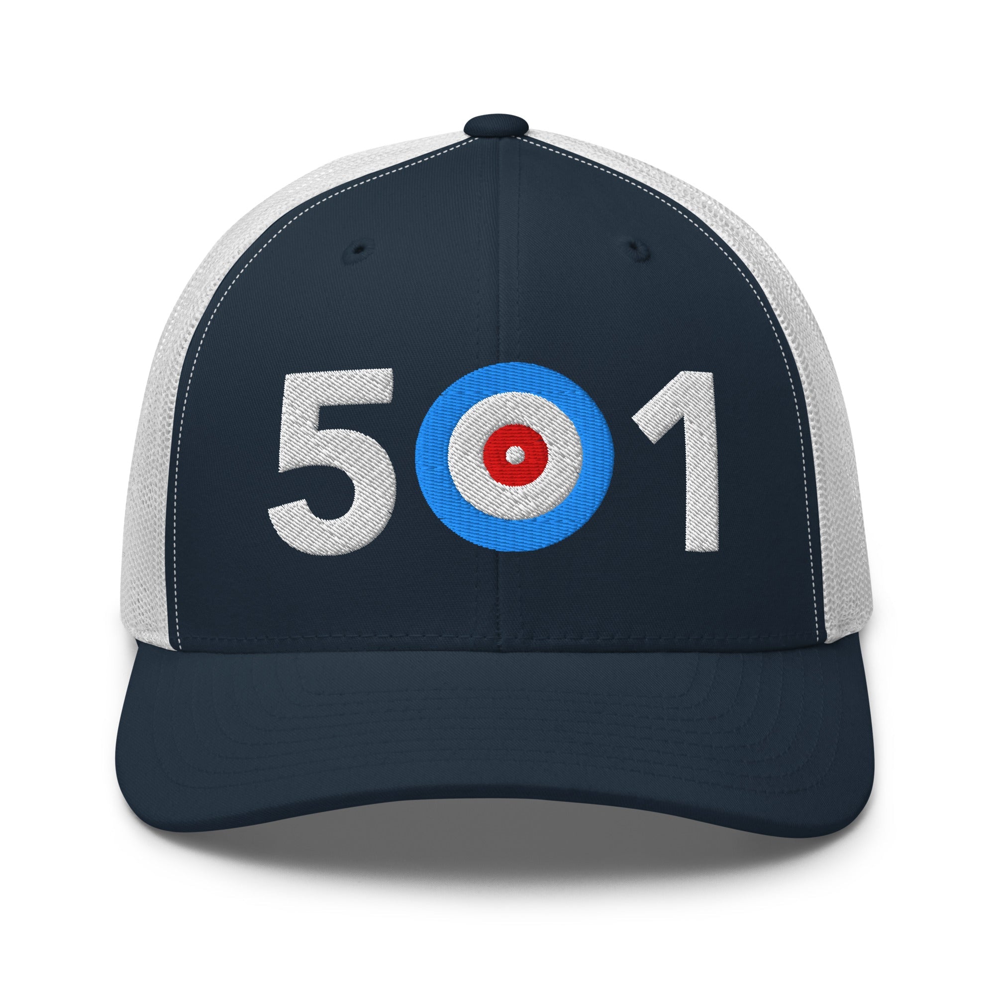 501 AREA CODE - ARKANSAS TRUCKER CAP - Broomfitters