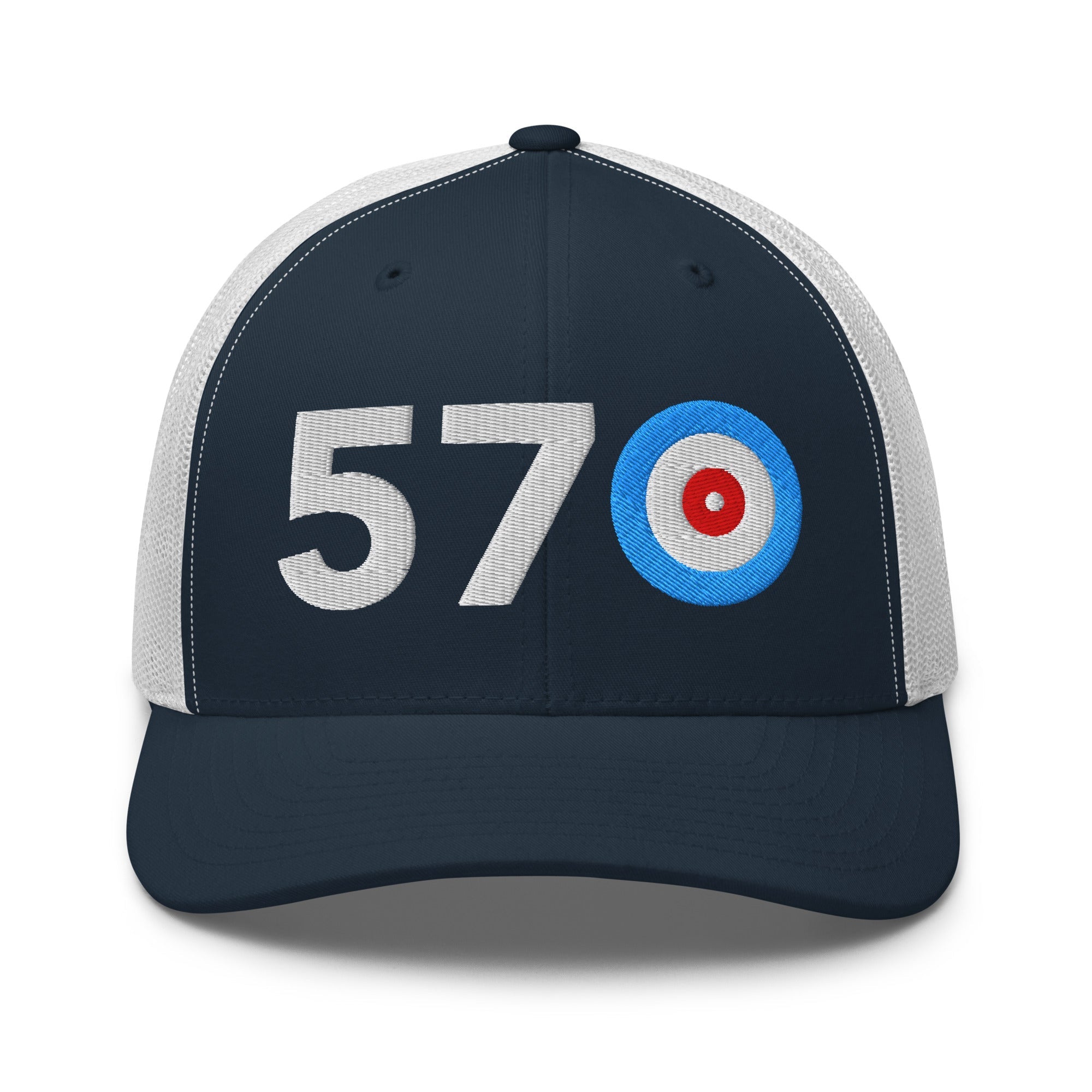 570 AREA CODE - PENNSYLVANIA TRUCKER CAP - Broomfitters