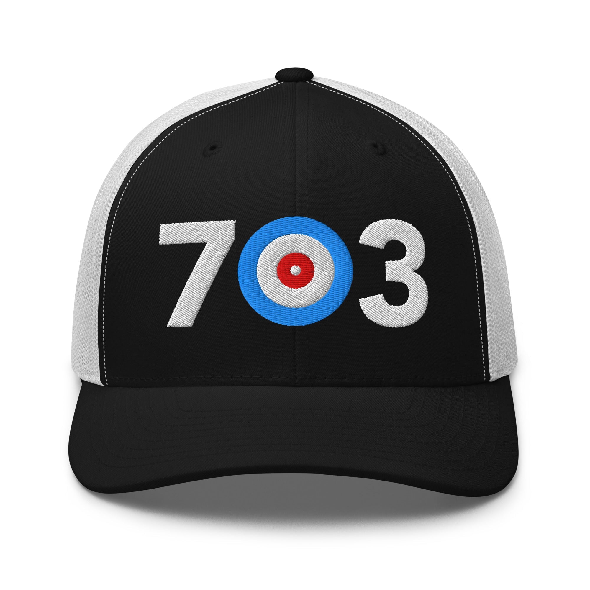 703 Area Code - Virginia Trucker Cap - Broomfitters
