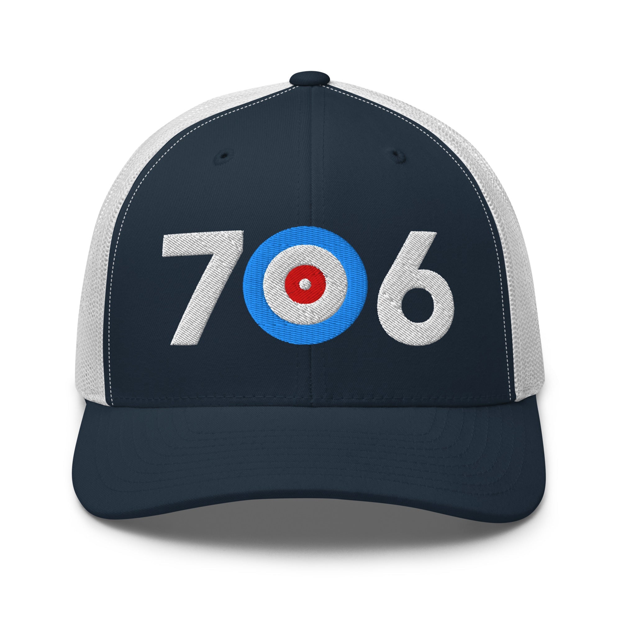 706 Area Code - Georgia Trucker Cap - Broomfitters