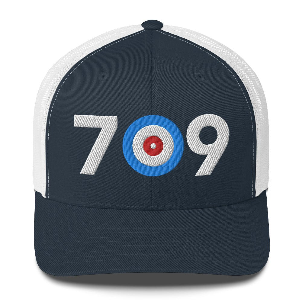 709 New Foundland Area Code Trucker Cap - Broomfitters