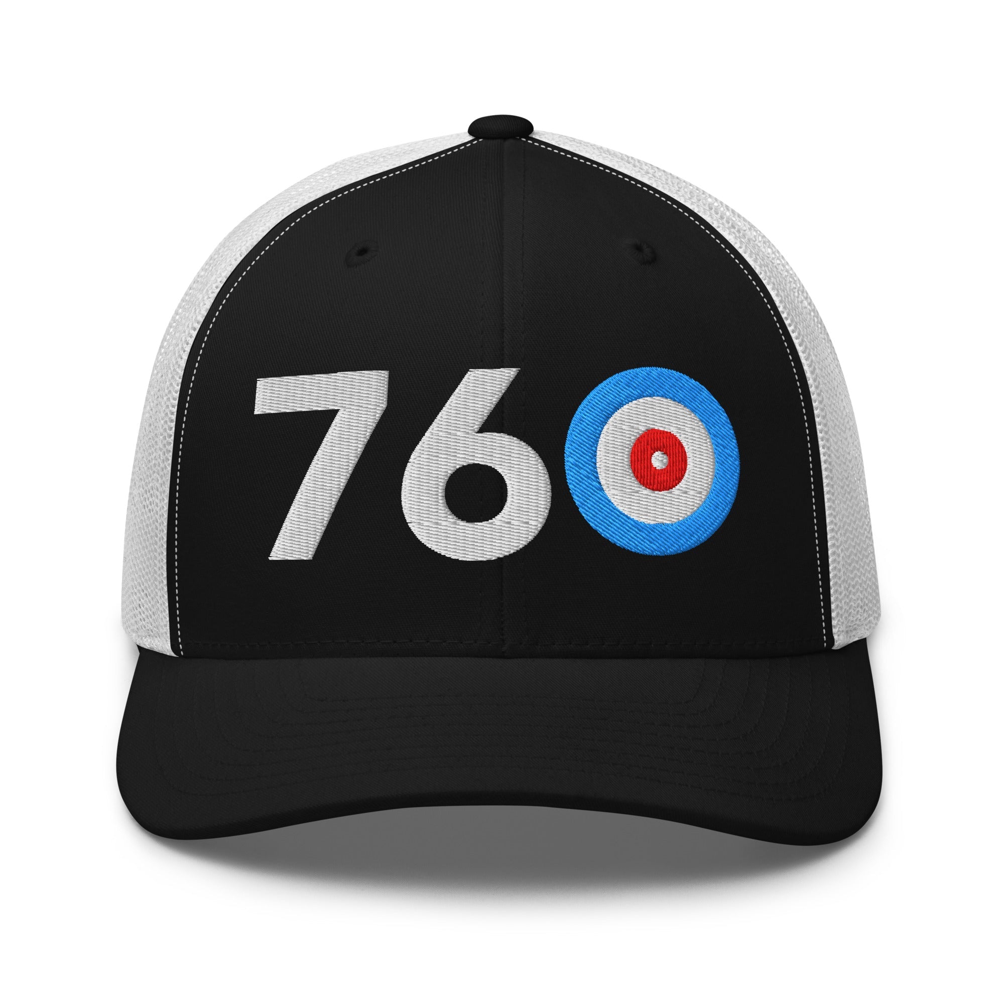 760 AREA CODE - SAN DIEGO, CALIFORNIA TRUCKER CAP - Broomfitters