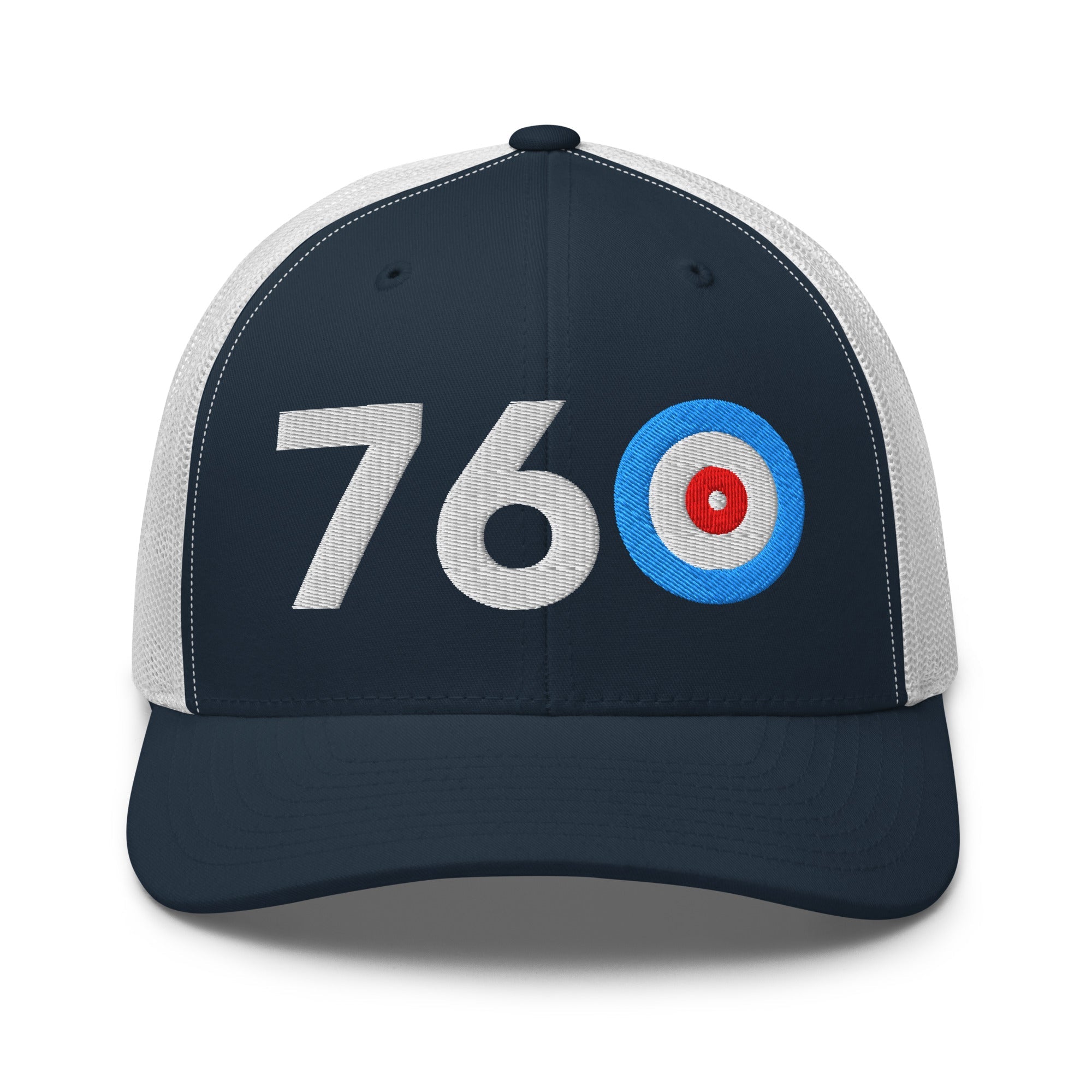 760 AREA CODE - SAN DIEGO, CALIFORNIA TRUCKER CAP - Broomfitters