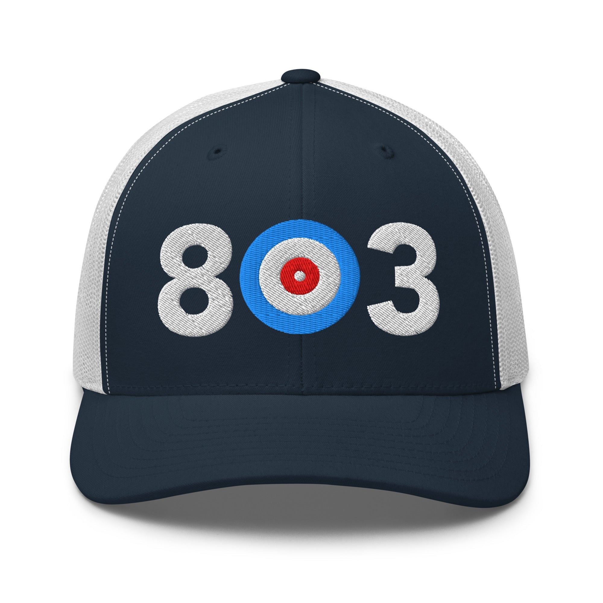 803 Area Code - South Carolina Trucker Cap - Broomfitters