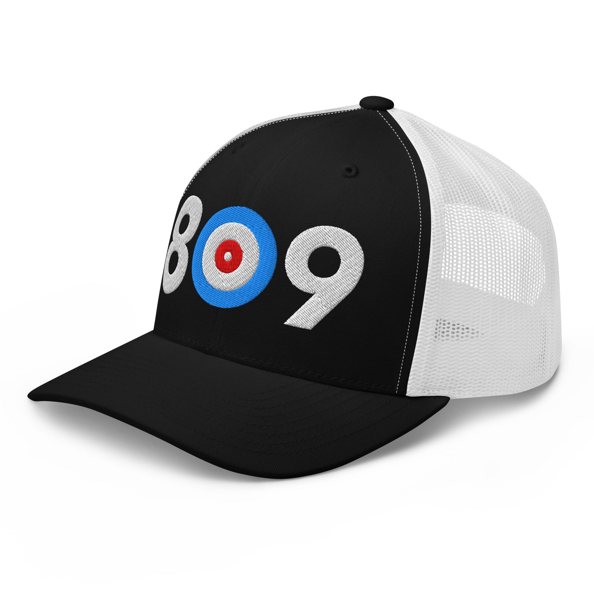 809 AREA CODE - DOMINICAN REPUBLIC TRUCKER CAP - Broomfitters