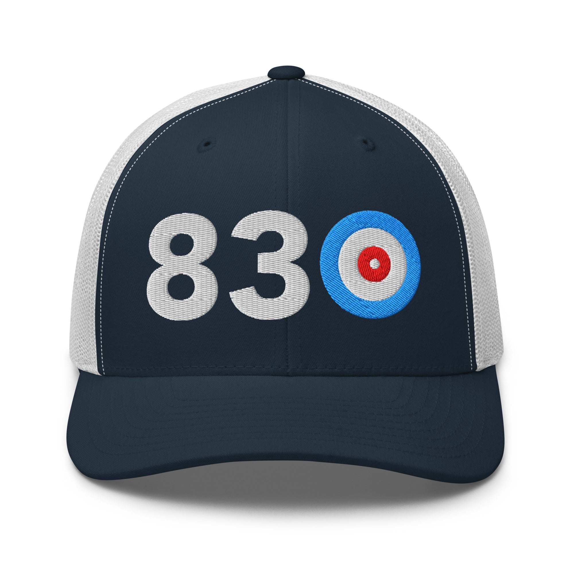 830 AREA CODE - TEXAS TRUCKER CAP - Broomfitters