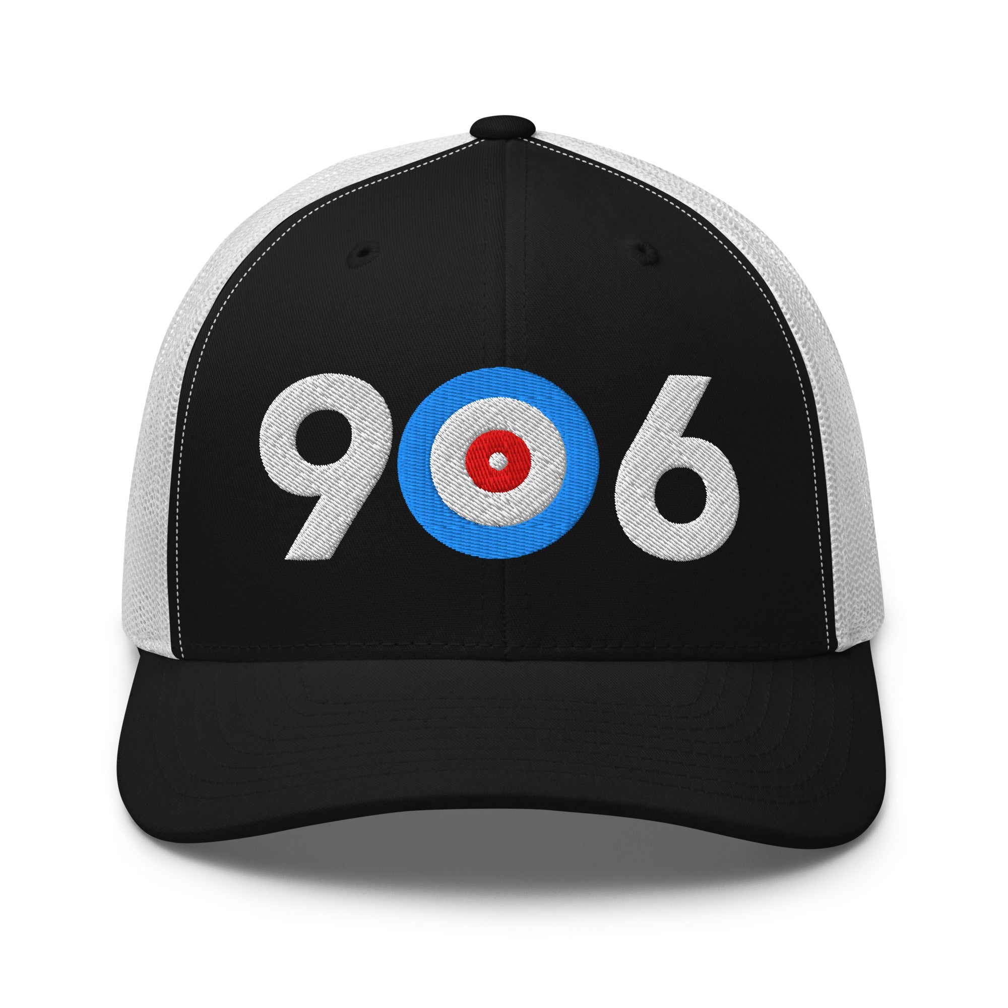 906 Area Code - Michigan Trucker Cap - Broomfitters