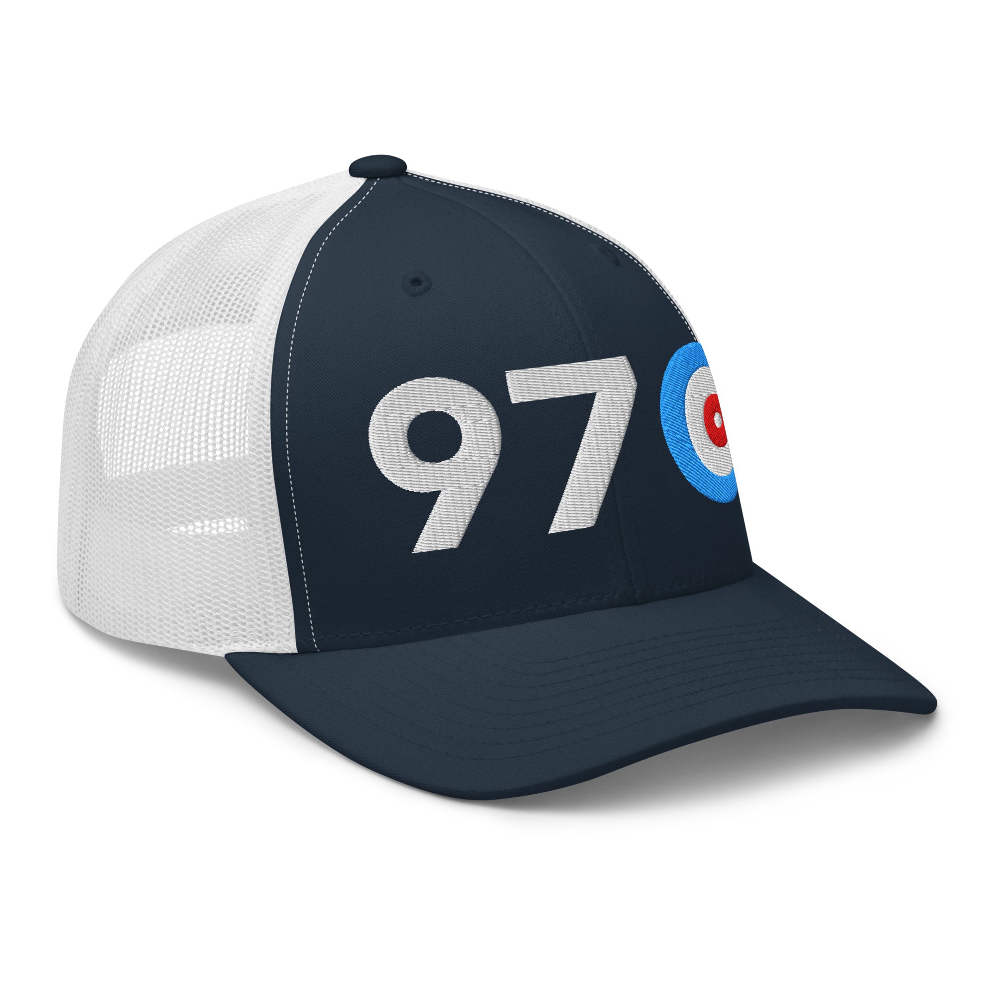 970 Area Code - Colorado Trucker Cap - Broomfitters