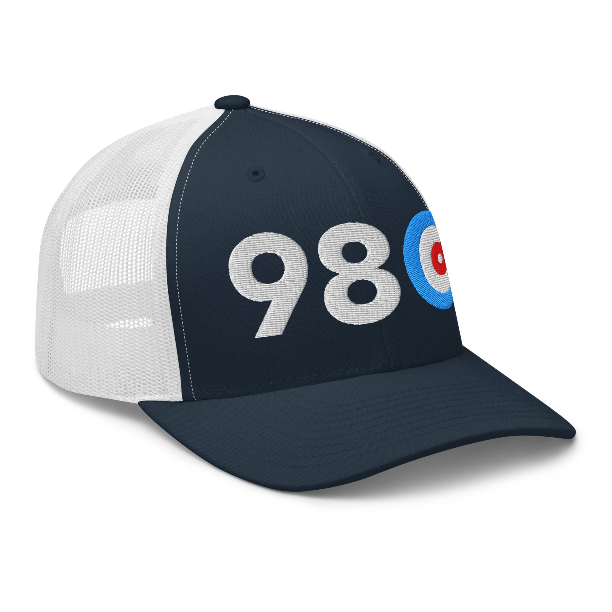 980 AREA CODE - NORTH CAROLINA TRUCKER CAP - Broomfitters