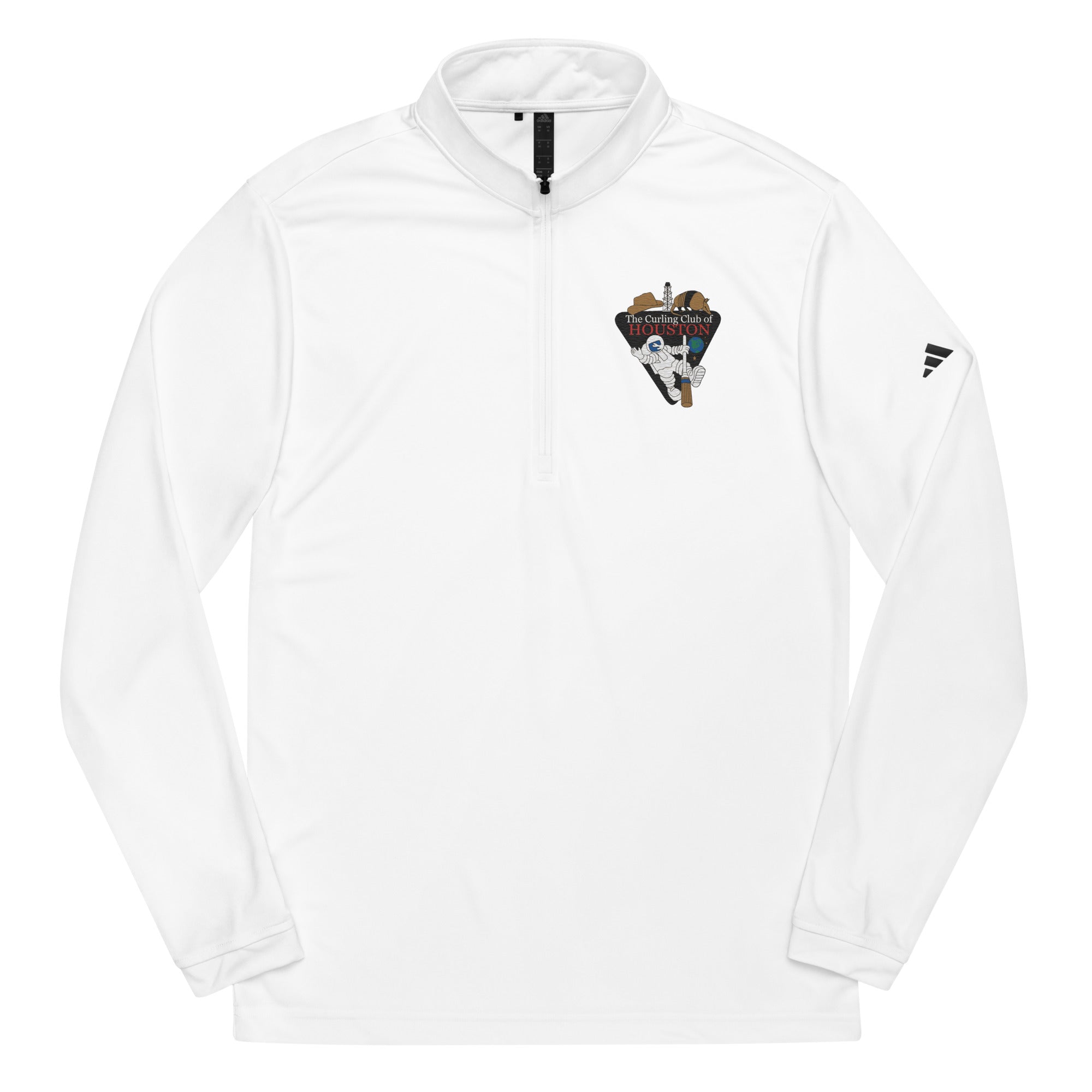 Adidas Quarter zip pullover - Curling Club of Houston - Broomfitters