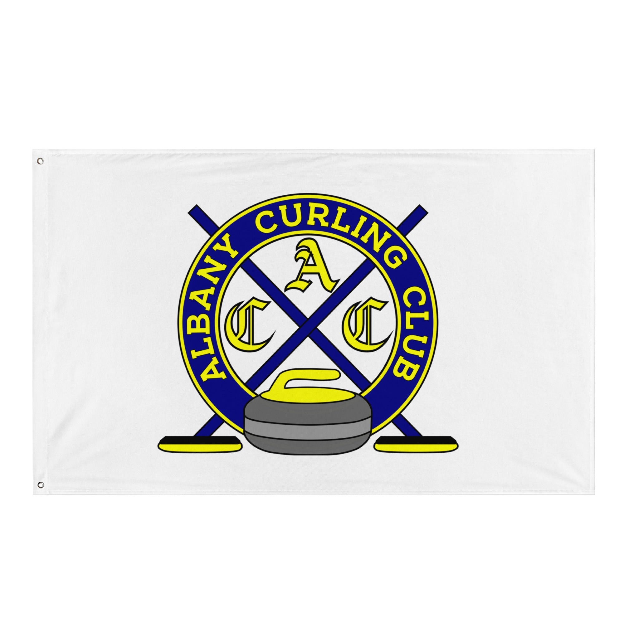 Albany Curling Club Flag - Broomfitters