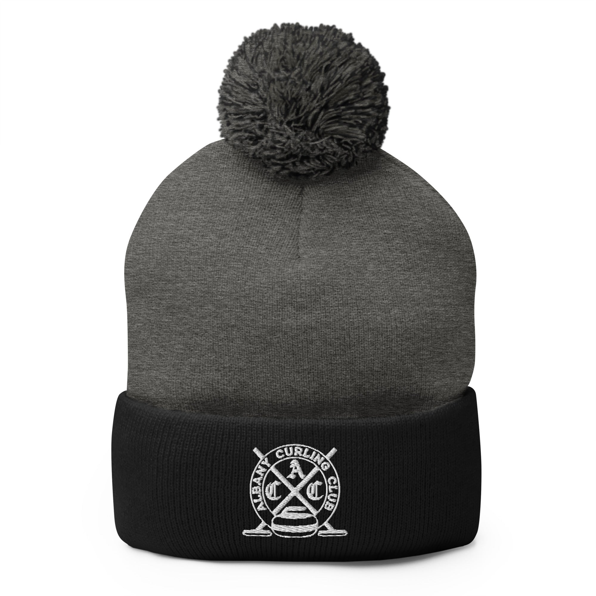 Albany Curling Club Pom - Pom Beanie - Broomfitters