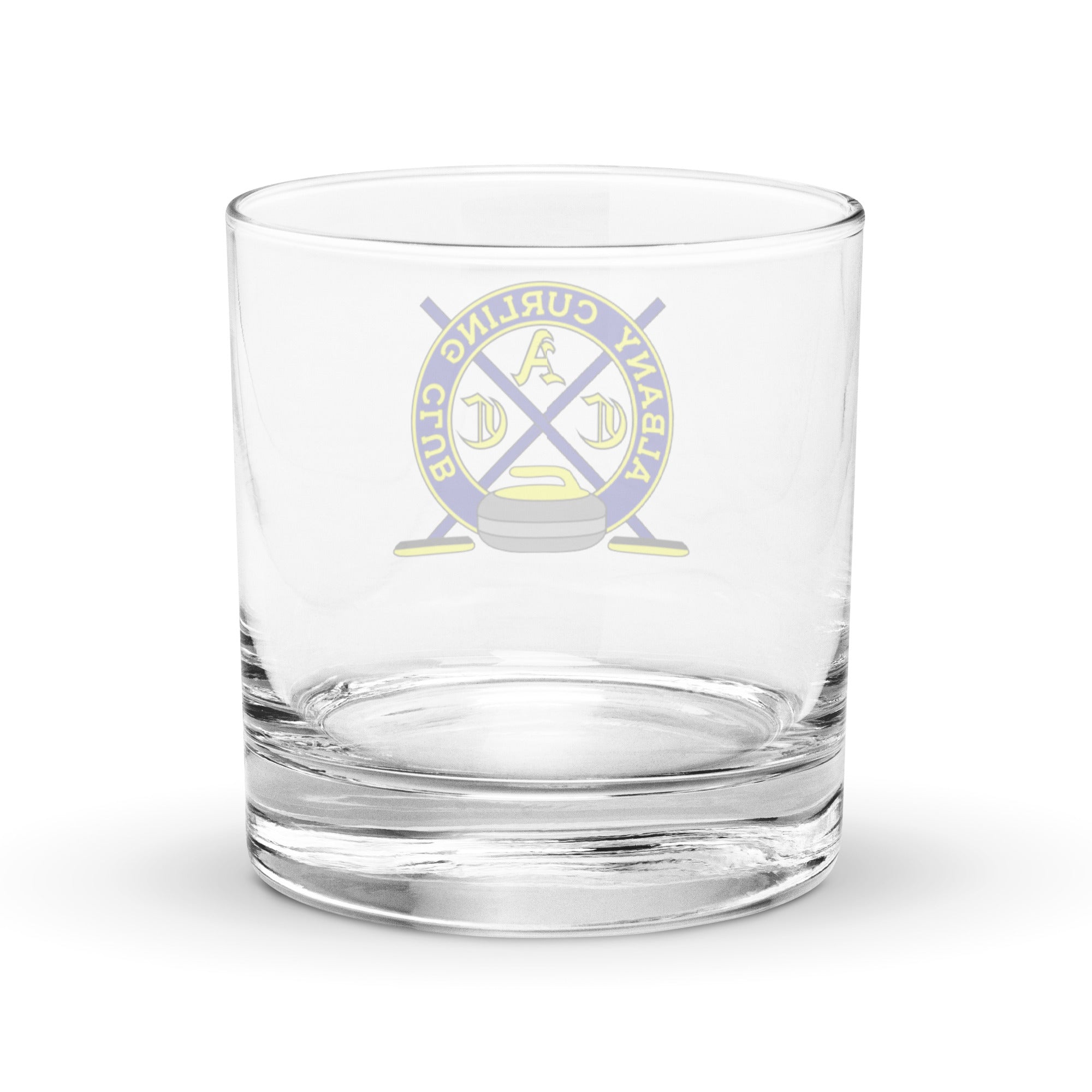 Albany Curling Club Rocks glass - Broomfitters