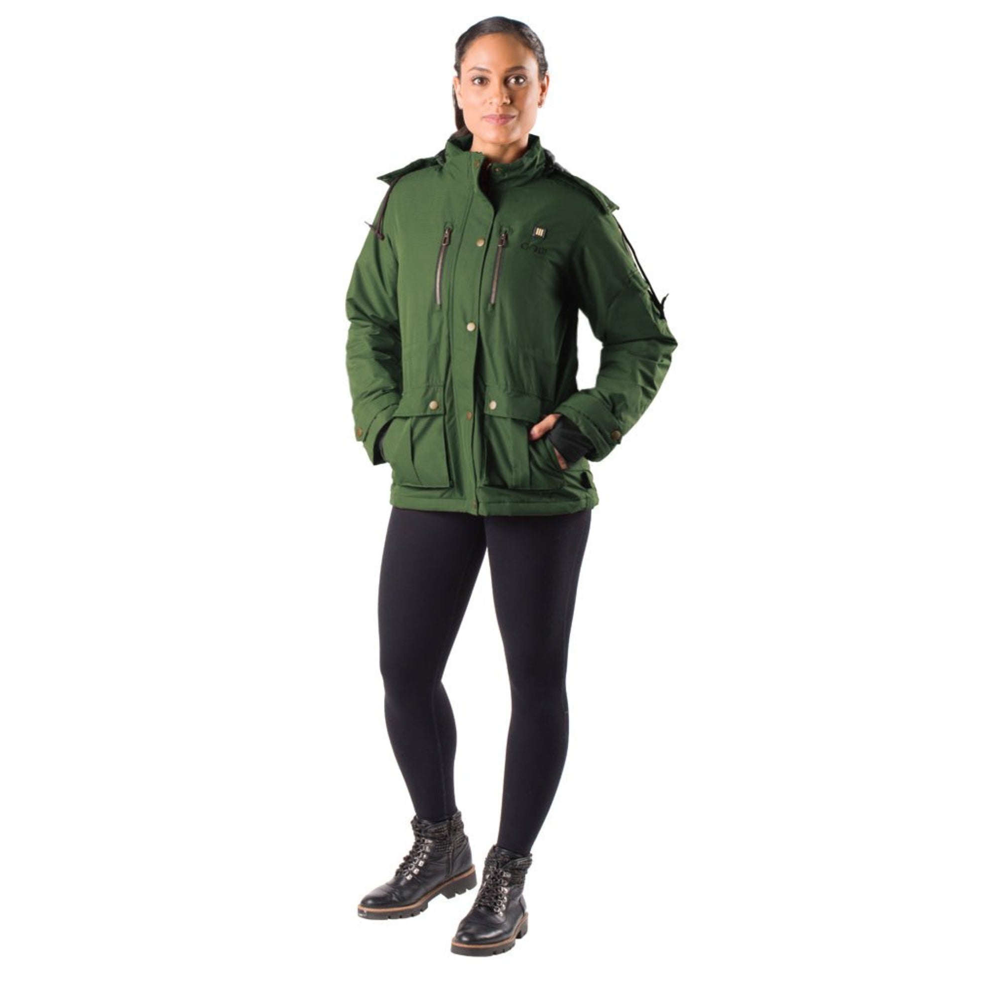 Arcadia Womens Heated Parka - Broomfitters