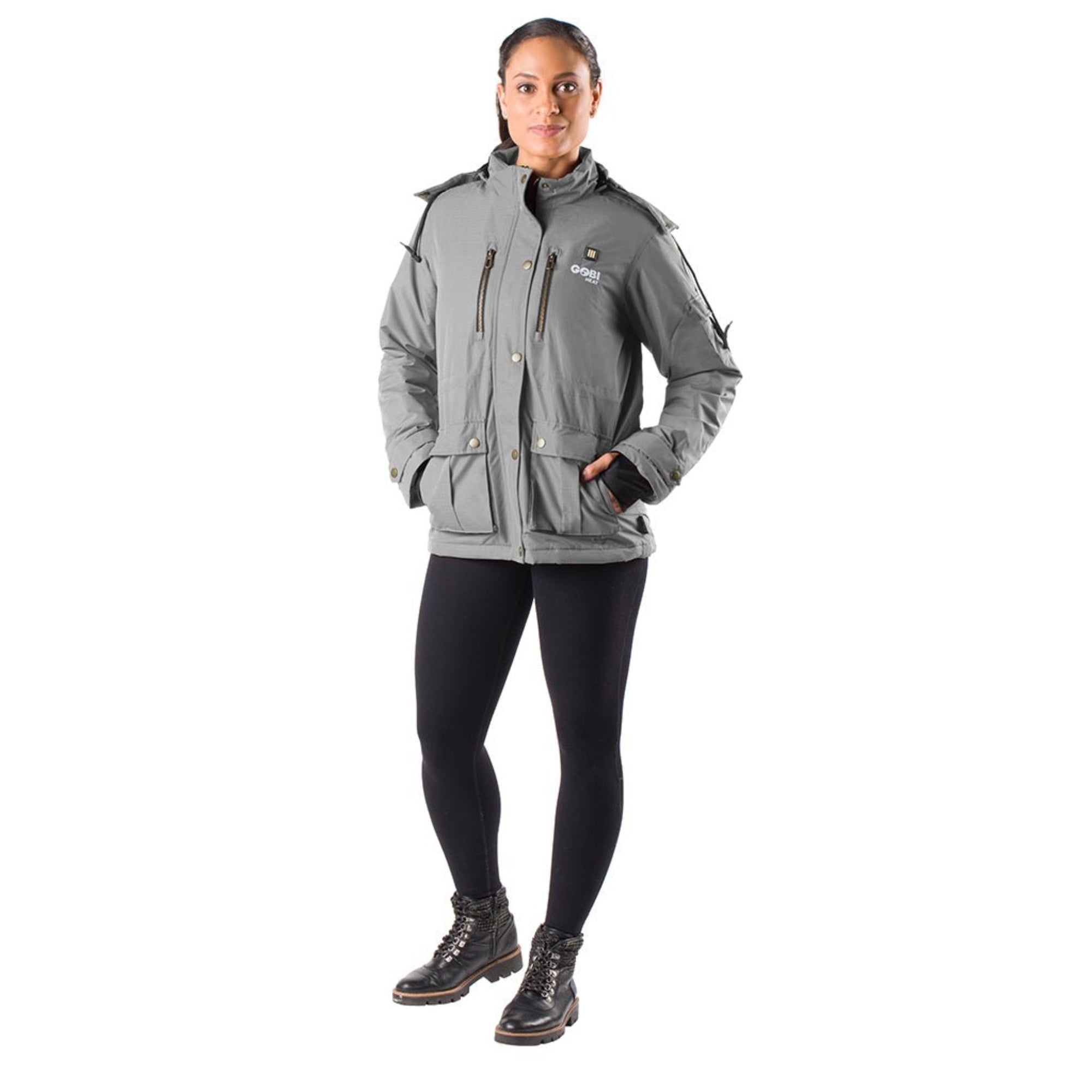 Arcadia Womens Heated Parka - Broomfitters