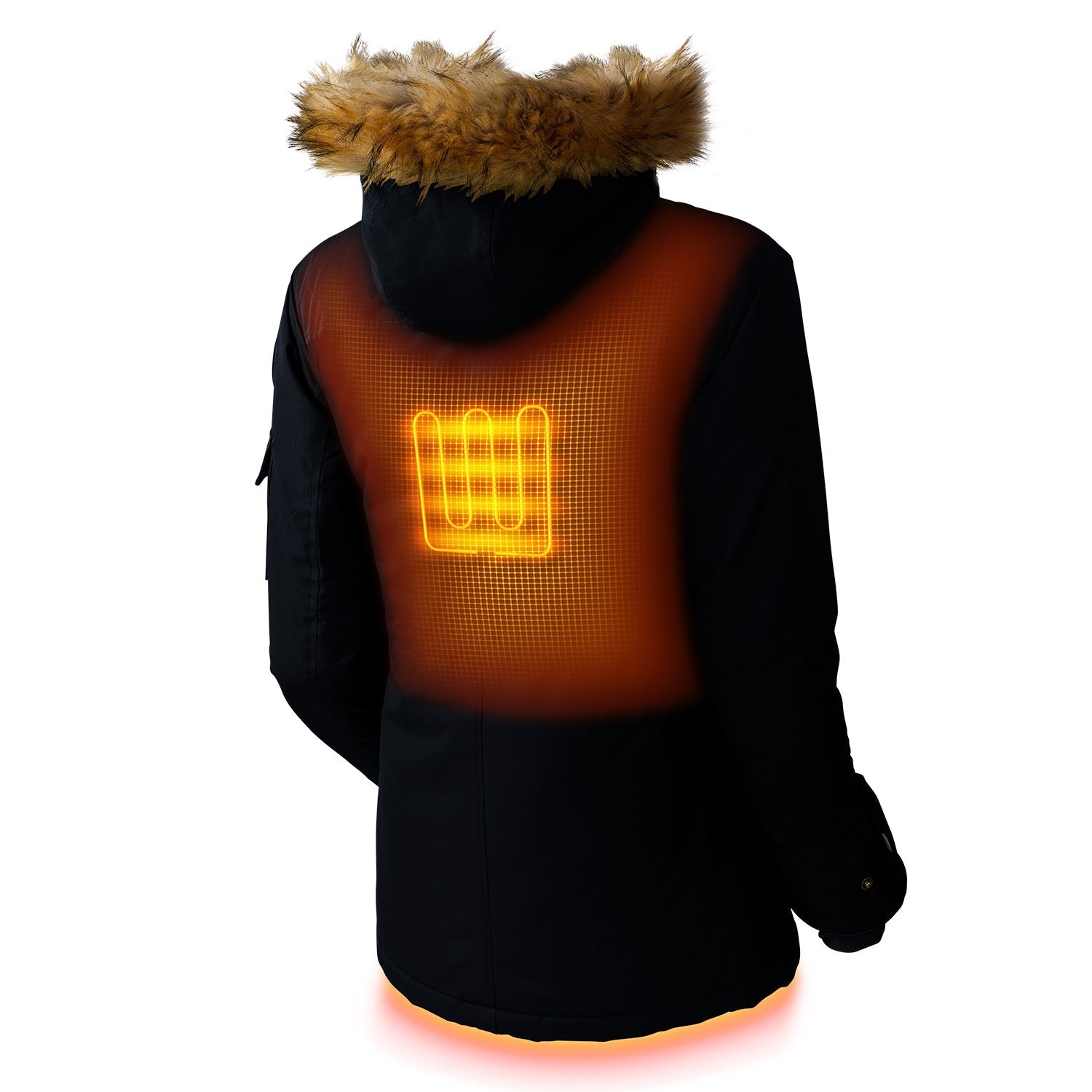 Arcadia Women's Heated Parka - Broomfitters