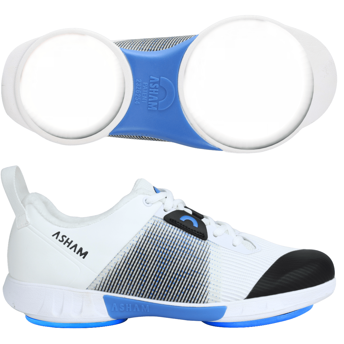 Asham Freeze Ultra Lite Women's Curling Shoes - Broomfitters