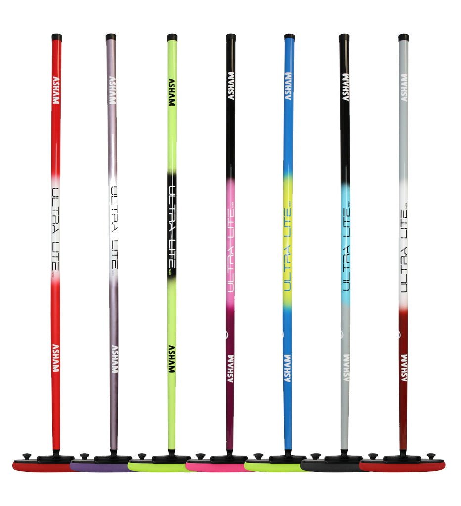 Asham Ultra Lite Tapered Non - Grip Handle - Broomfitters