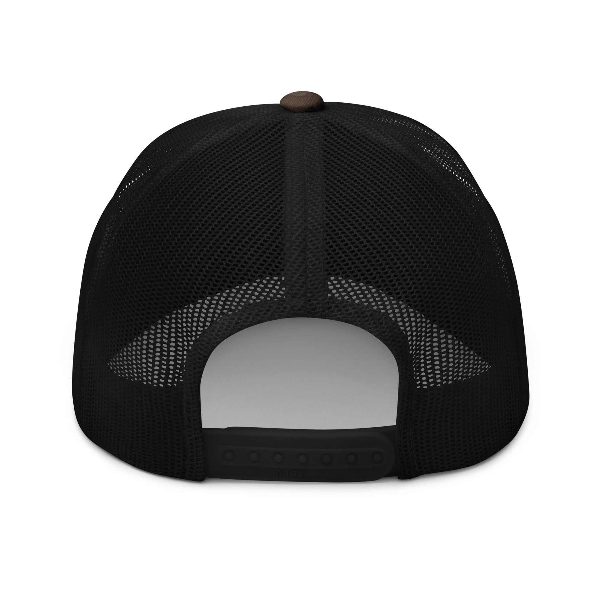 Belfast Curling Area Code 207 - Camouflage trucker hat - Broomfitters