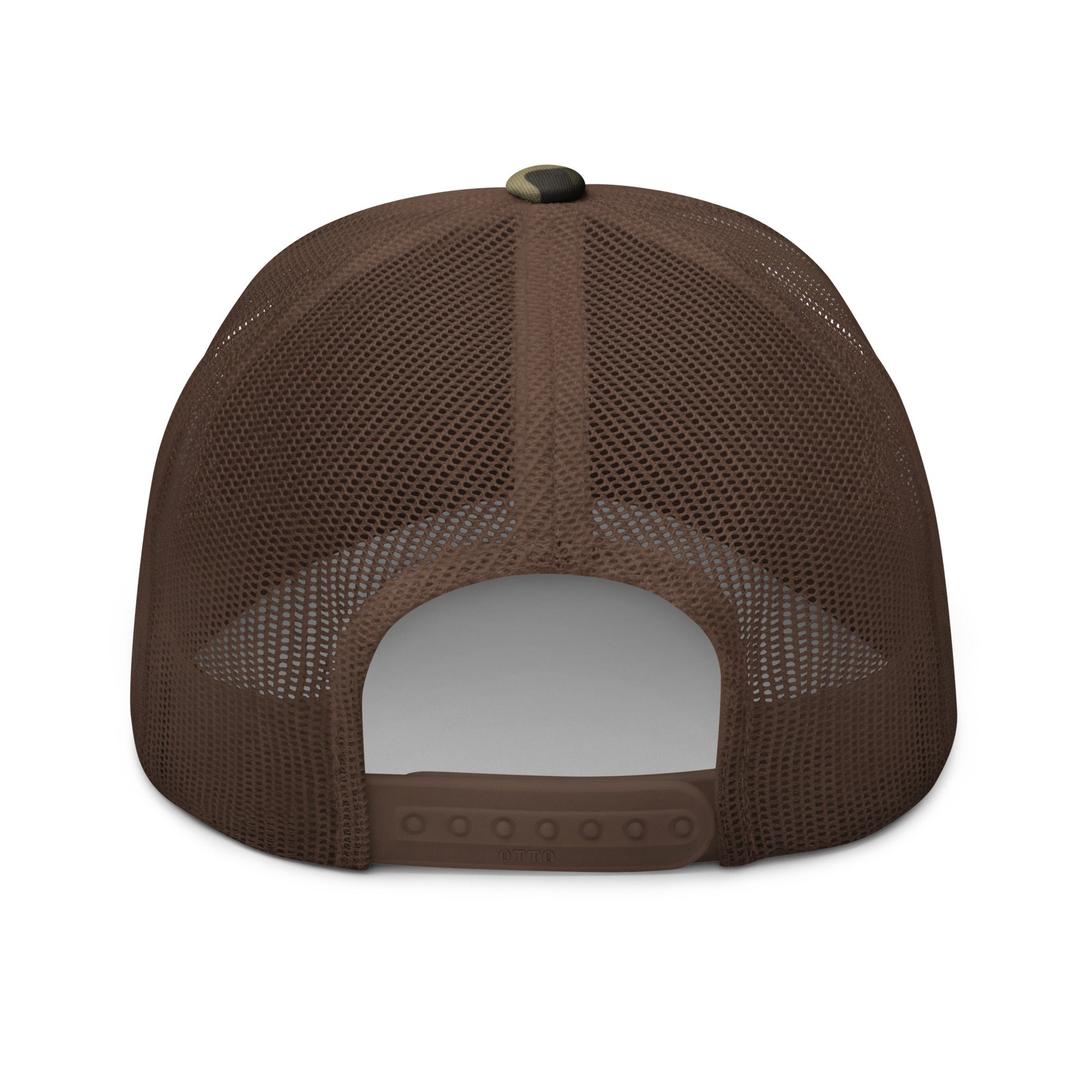 Belfast Curling Area Code 207 - Camouflage trucker hat - Broomfitters