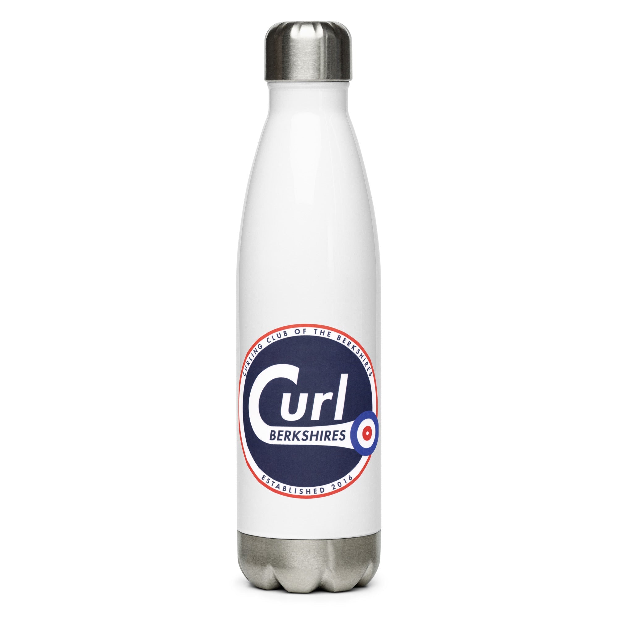 Berkshires Curling Club Stainless steel water bottle - Broomfitters
