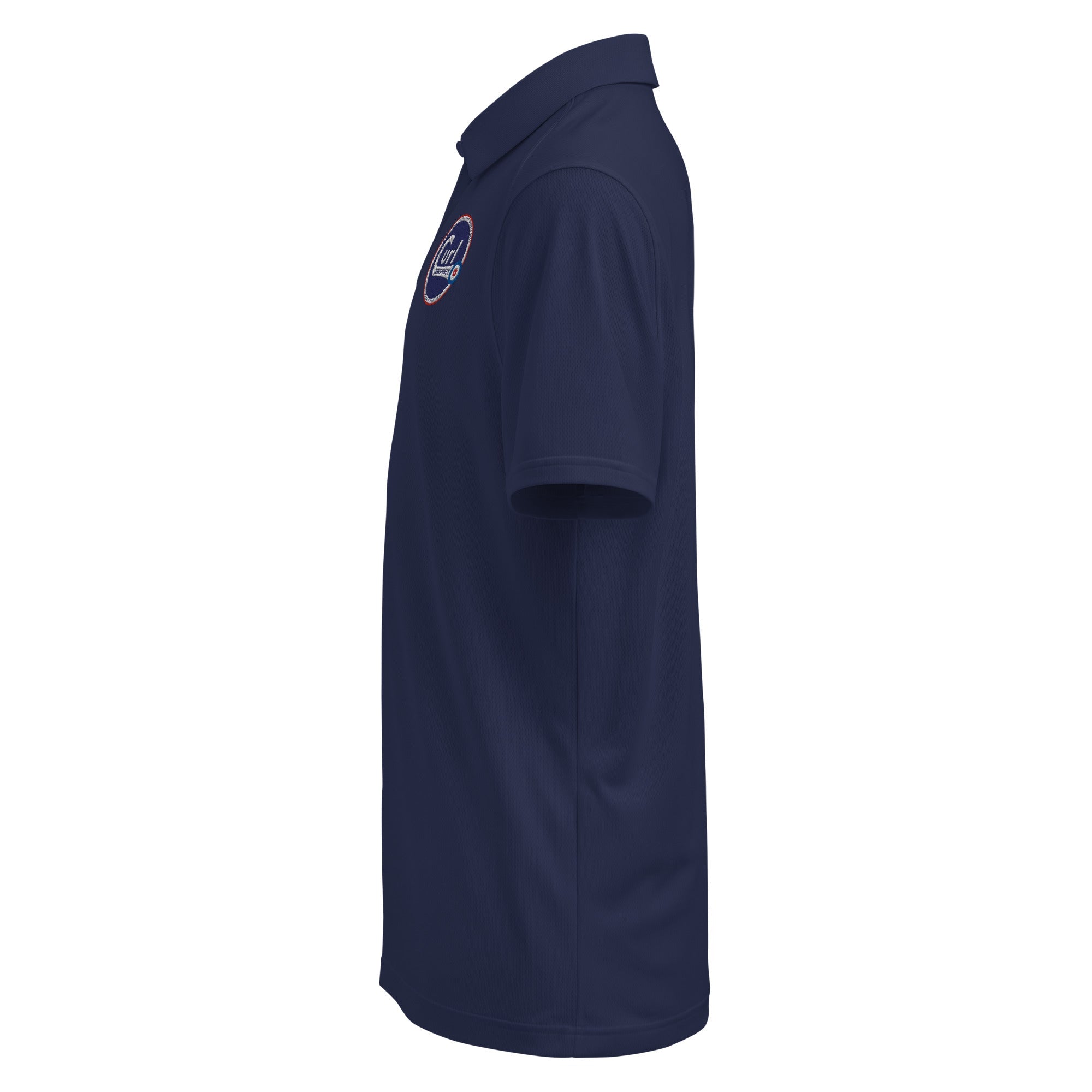 Berkshires Curling Club Under Armour® men's polo - Broomfitters