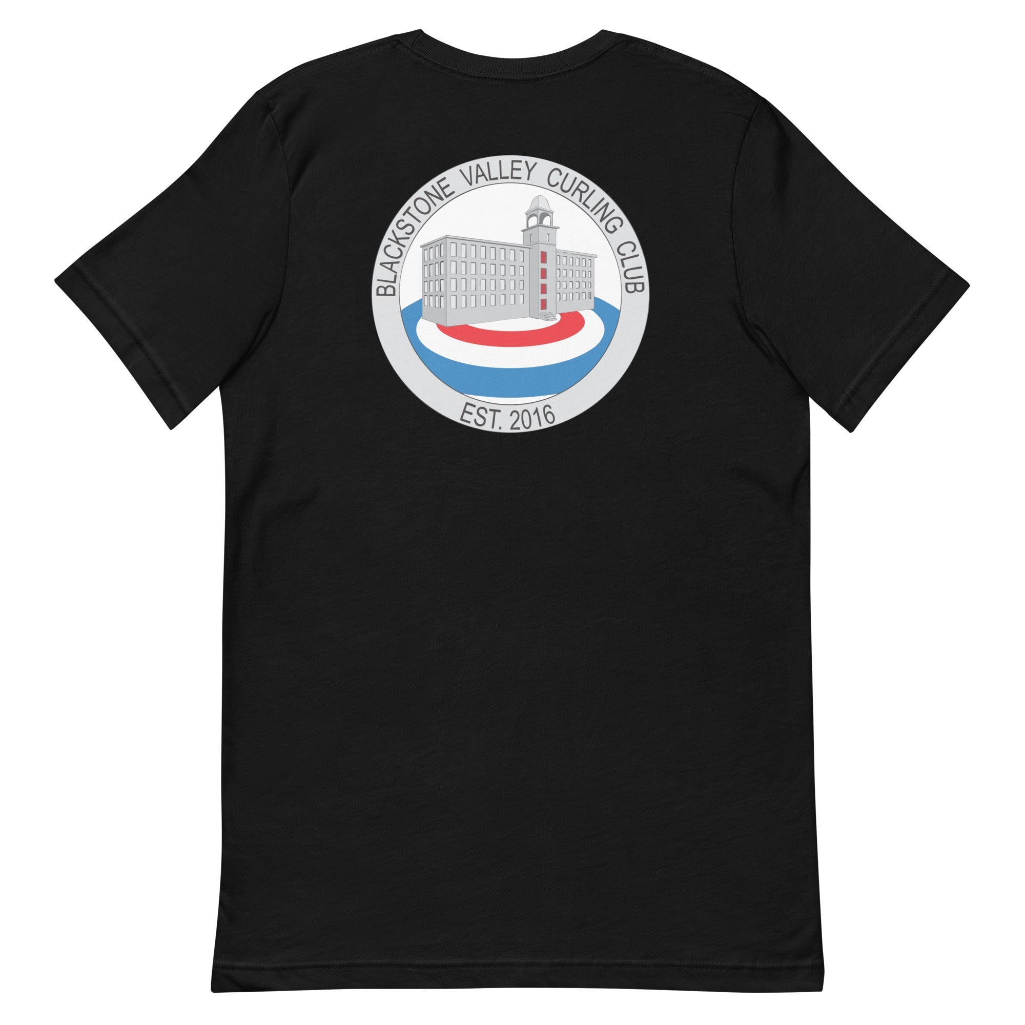 Blackstone Valley Curling Club Unisex t-shirt - Broomfitters