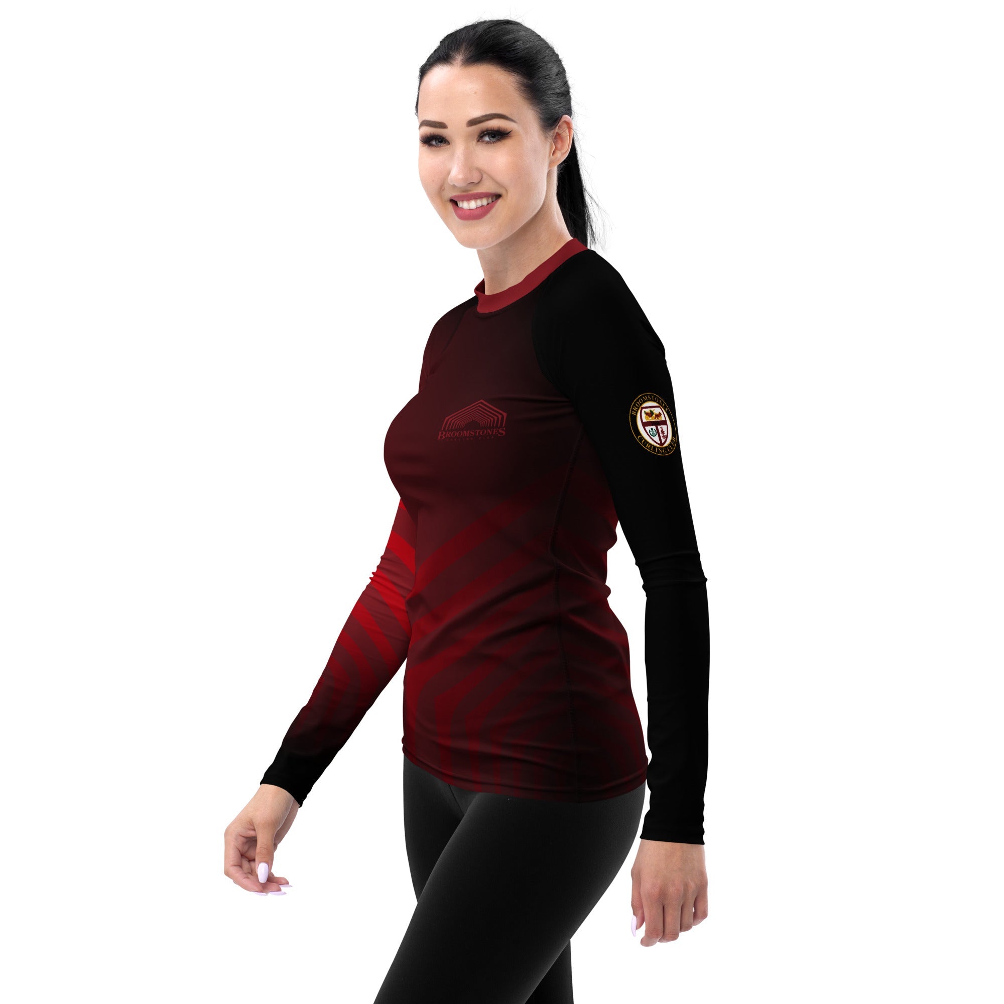 Blank Broomstones - Sweep Shirt Women's Rash Guard - Broomfitters