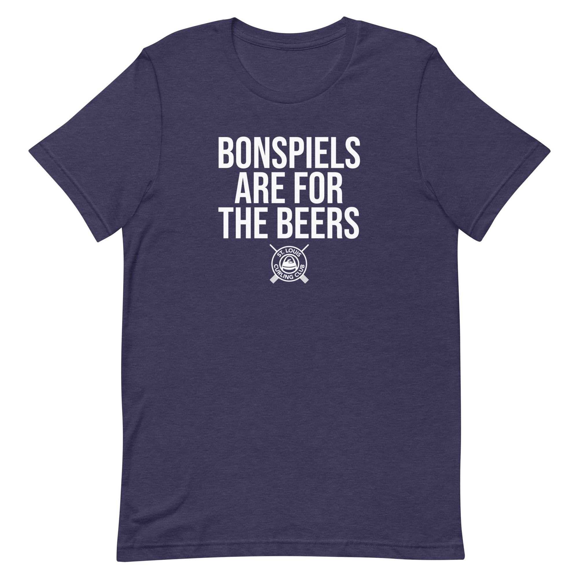 Bonspiels are for the Beers – St. Louis Unisex t-shirt - Broomfitters