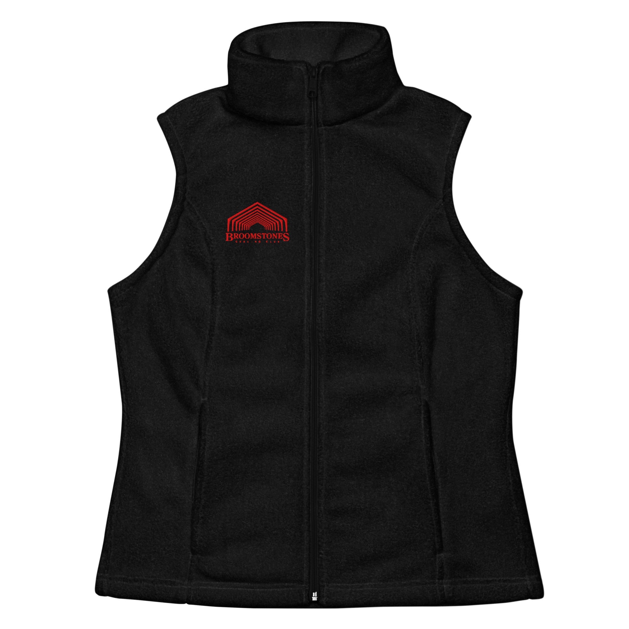 Broomstones - Women’s Columbia fleece vest - Broomfitters