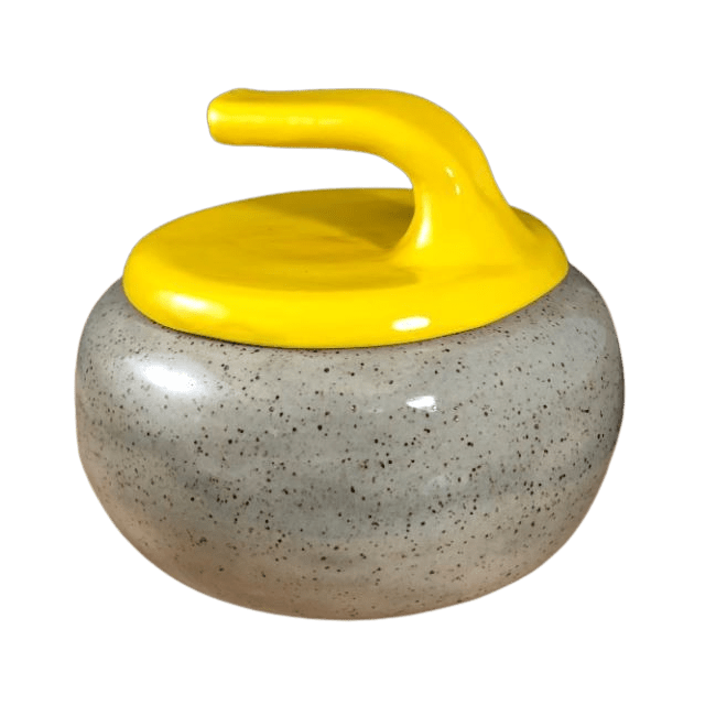 Ceramic Curling Stone Dish - Broomfitters