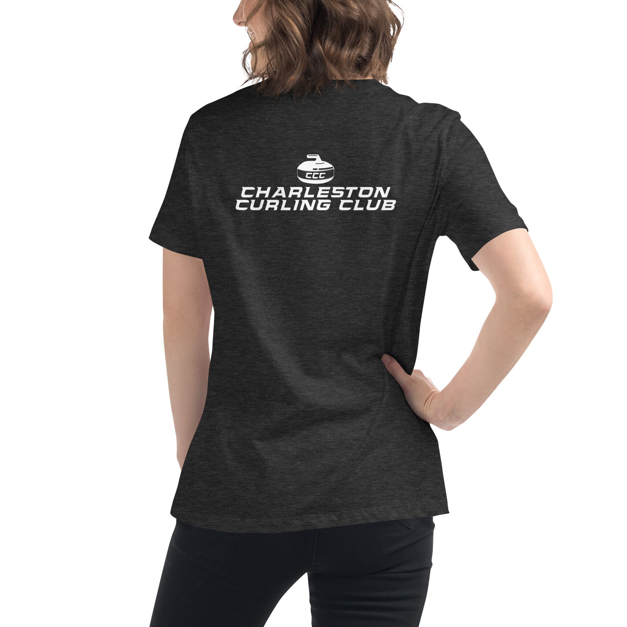 Charleston Curling Club Women's Relaxed T-Shirt - Broomfitters