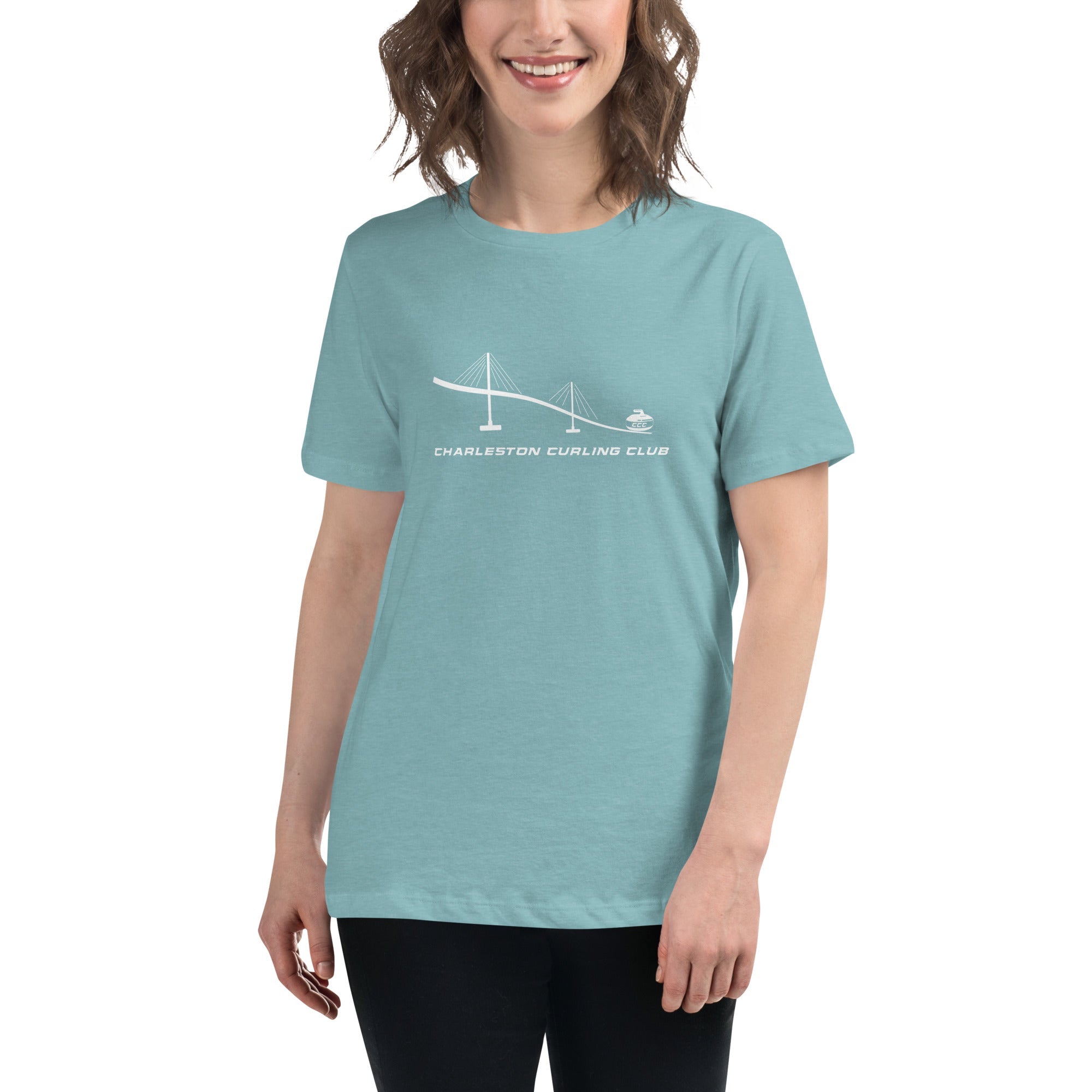 Charleston Curling Club Women's Relaxed T-Shirt - Broomfitters