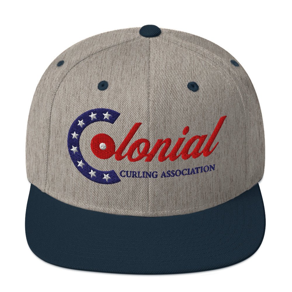 Colonial Curling Club Snapback Hat - Broomfitters
