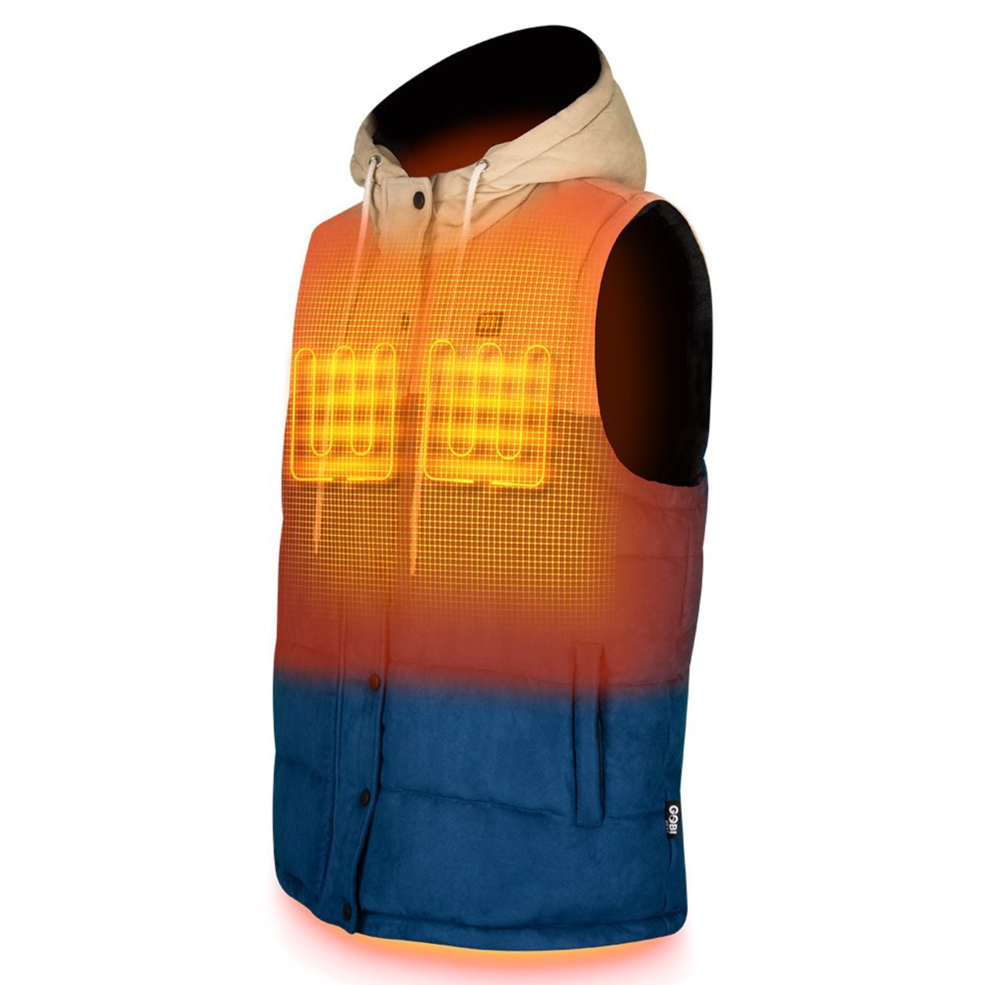 Colt Mens Heated Vest with Hood - Broomfitters
