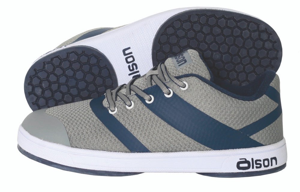 Crosskick Grey/Navy Women's Right Handed - Broomfitters