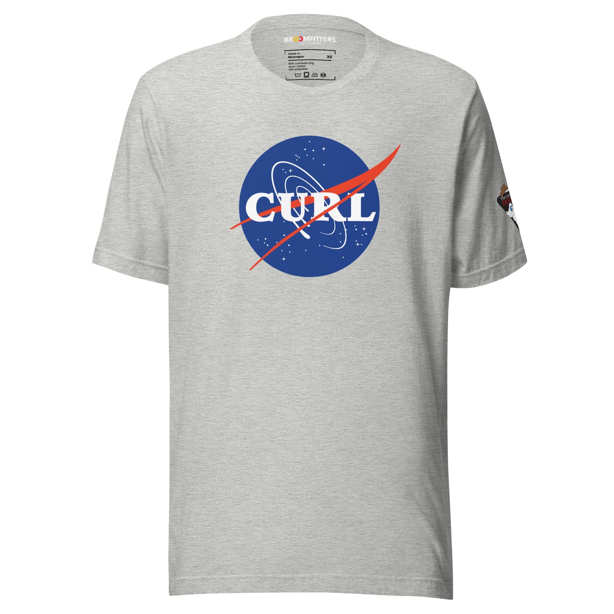 CURL Administration T-shirt - Curling Club of Houston - Broomfitters