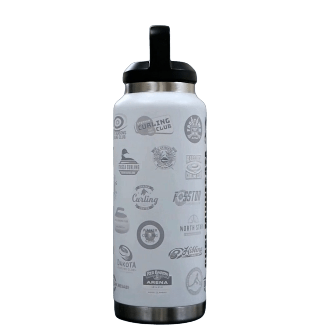Curl MN Collectible Water Bottle - Broomfitters