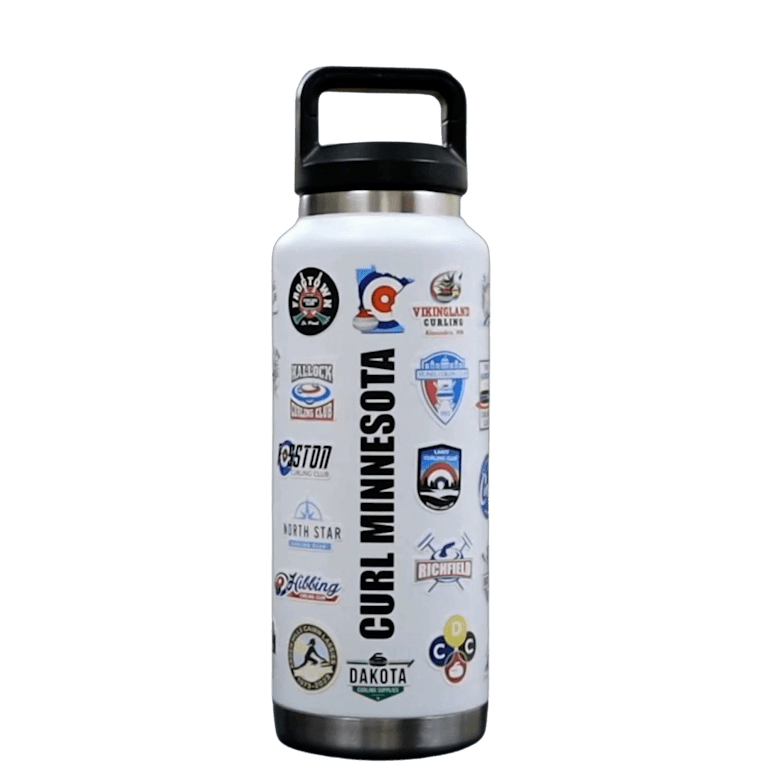 Curl MN Collectible Water Bottle - Broomfitters