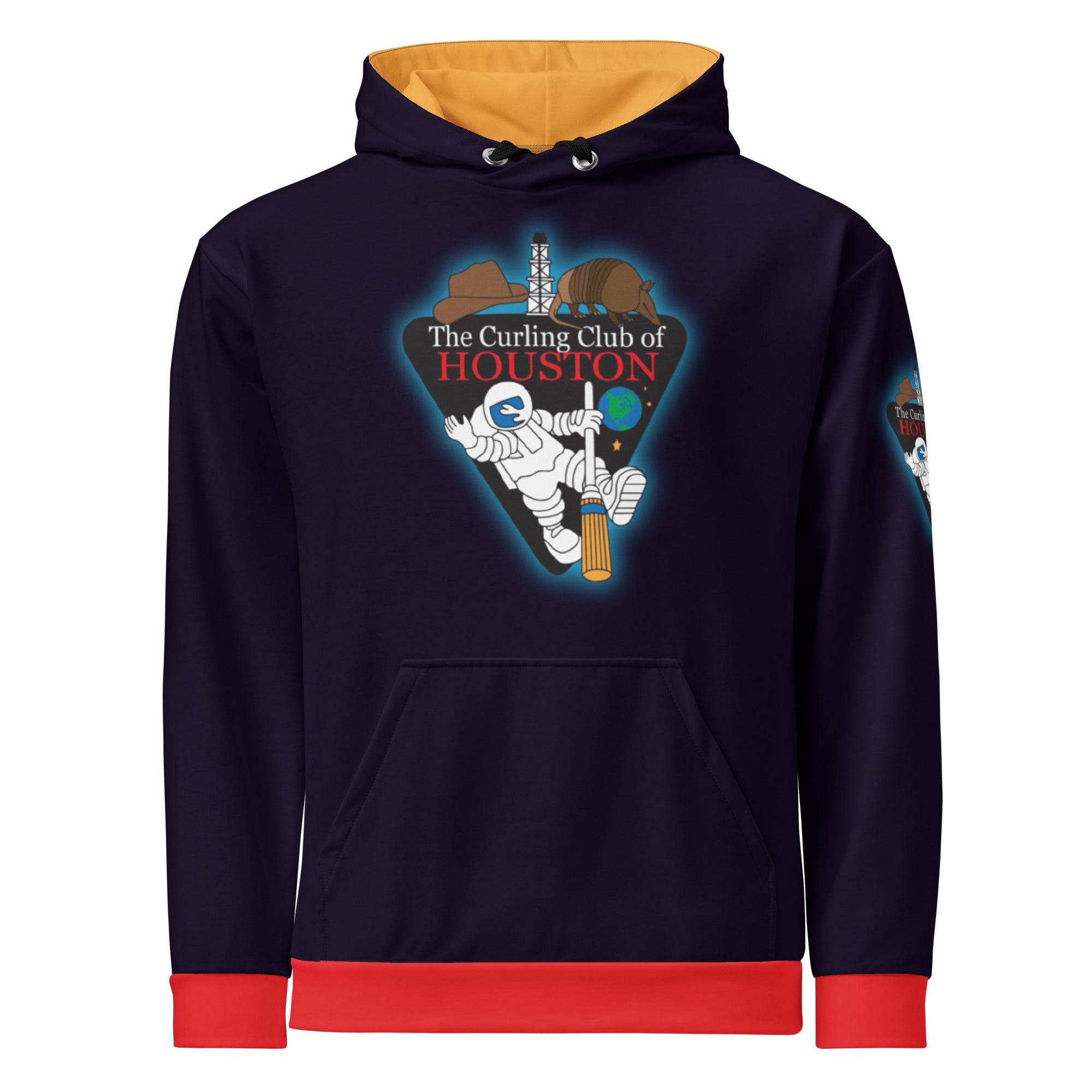 Curling Club of Houston Hypercolor Hoodie - Broomfitters