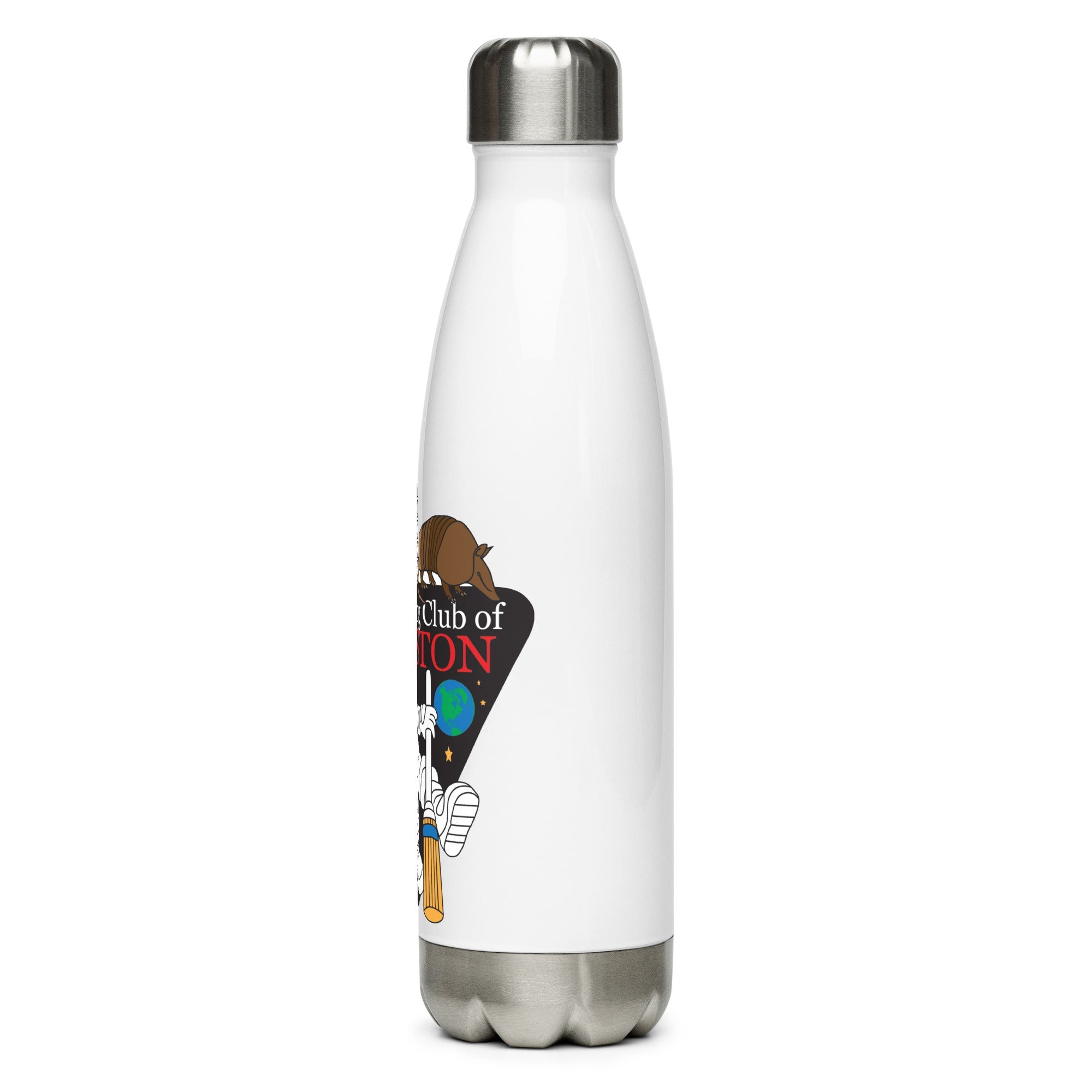 Curling Club of Houston stainless steel water bottle - Broomfitters