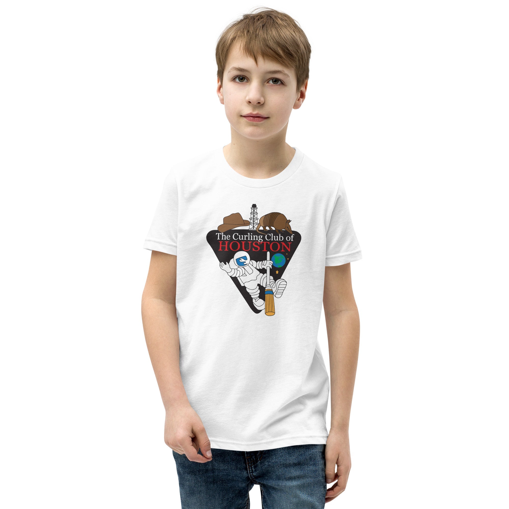 Curling Club of Houston Youth Short Sleeve T-Shirt - Broomfitters
