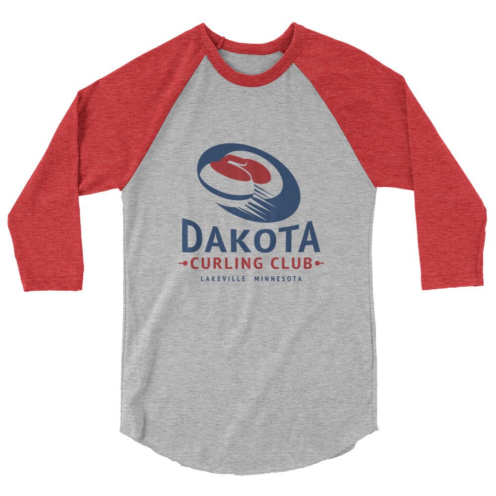 Dakota Curling Club 3/4 sleeve raglan shirt - Broomfitters